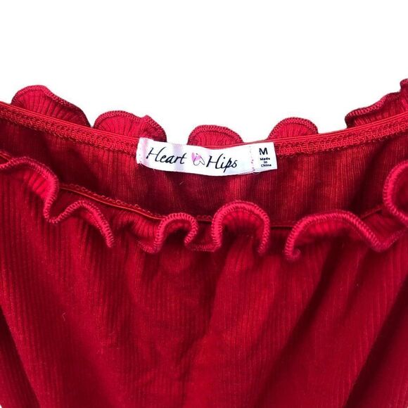 Heart & Hips Dress Red Medium - Picture 2 of 2